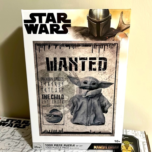 Star Wars - The Mandalorian - The Child Wanted Poster Puzzle - Picture 1 of 3